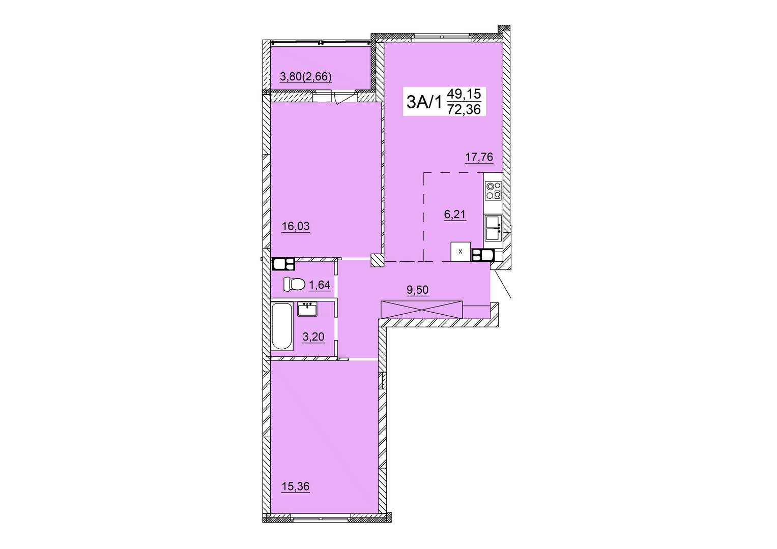 ул. Разинская, 6, ЖК "Минский квартал" д. №3 ЖК "Минский квартал" (г ...