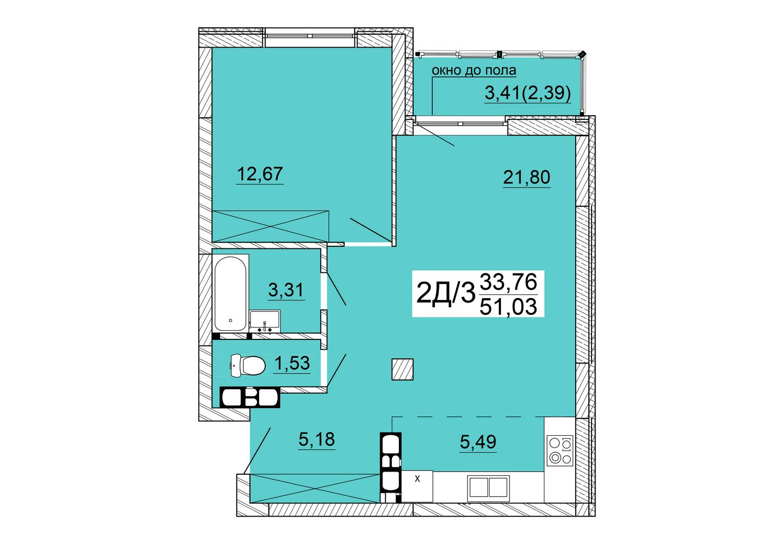 ул. Кузьмы Минина, д. 2 ЖК "Дубравинский" дом №1, застройщик ООО ...