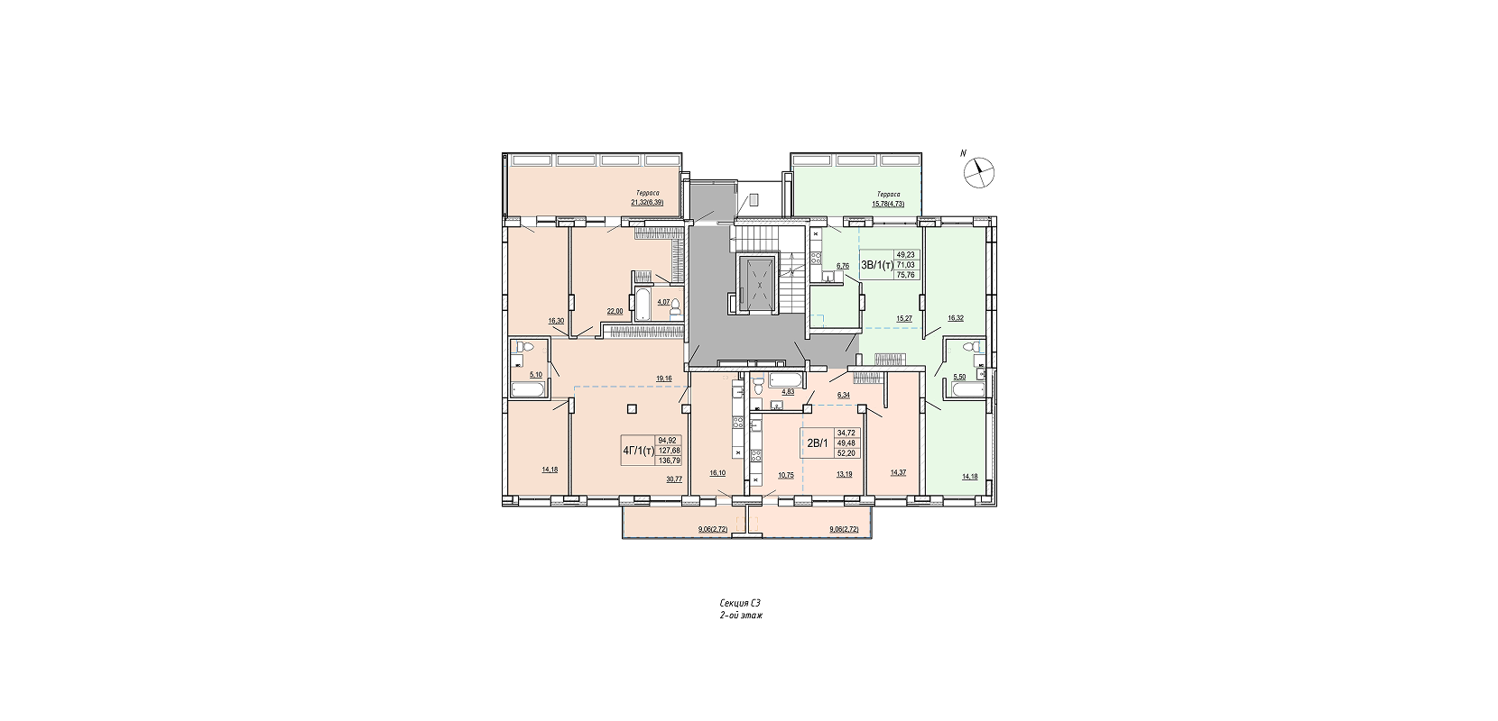 Нововиленская ул. д. 12.1 по ГП, ЖК "Левада"