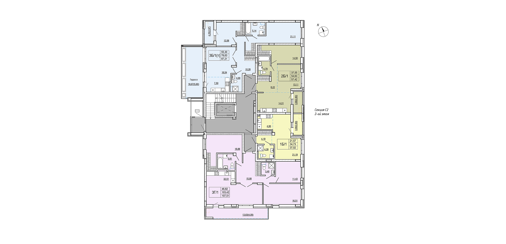 Нововиленская ул. д. 12.1 по ГП, ЖК "Левада"