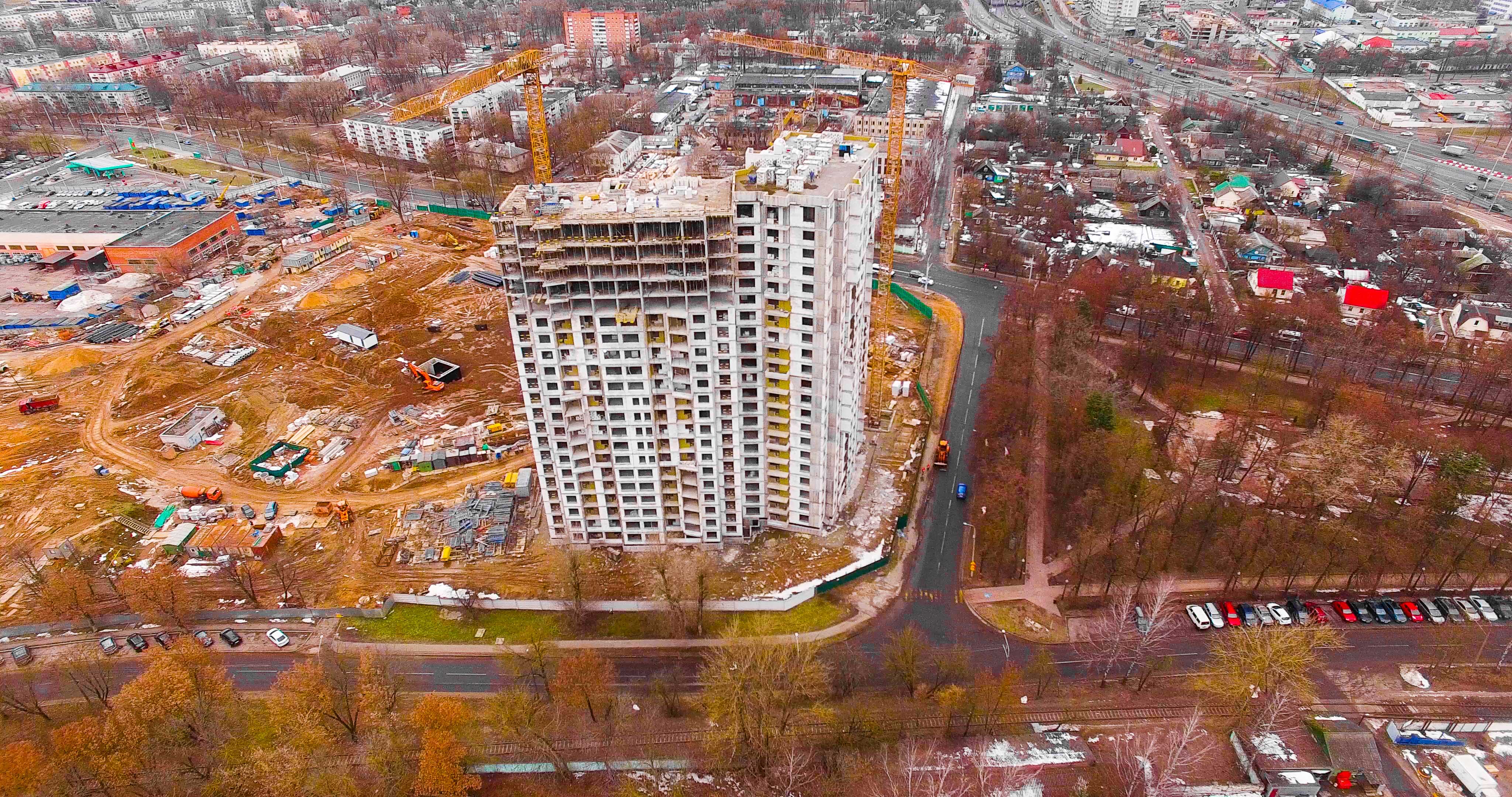 Ход строительства ЖК "Дубравинский" дом №2