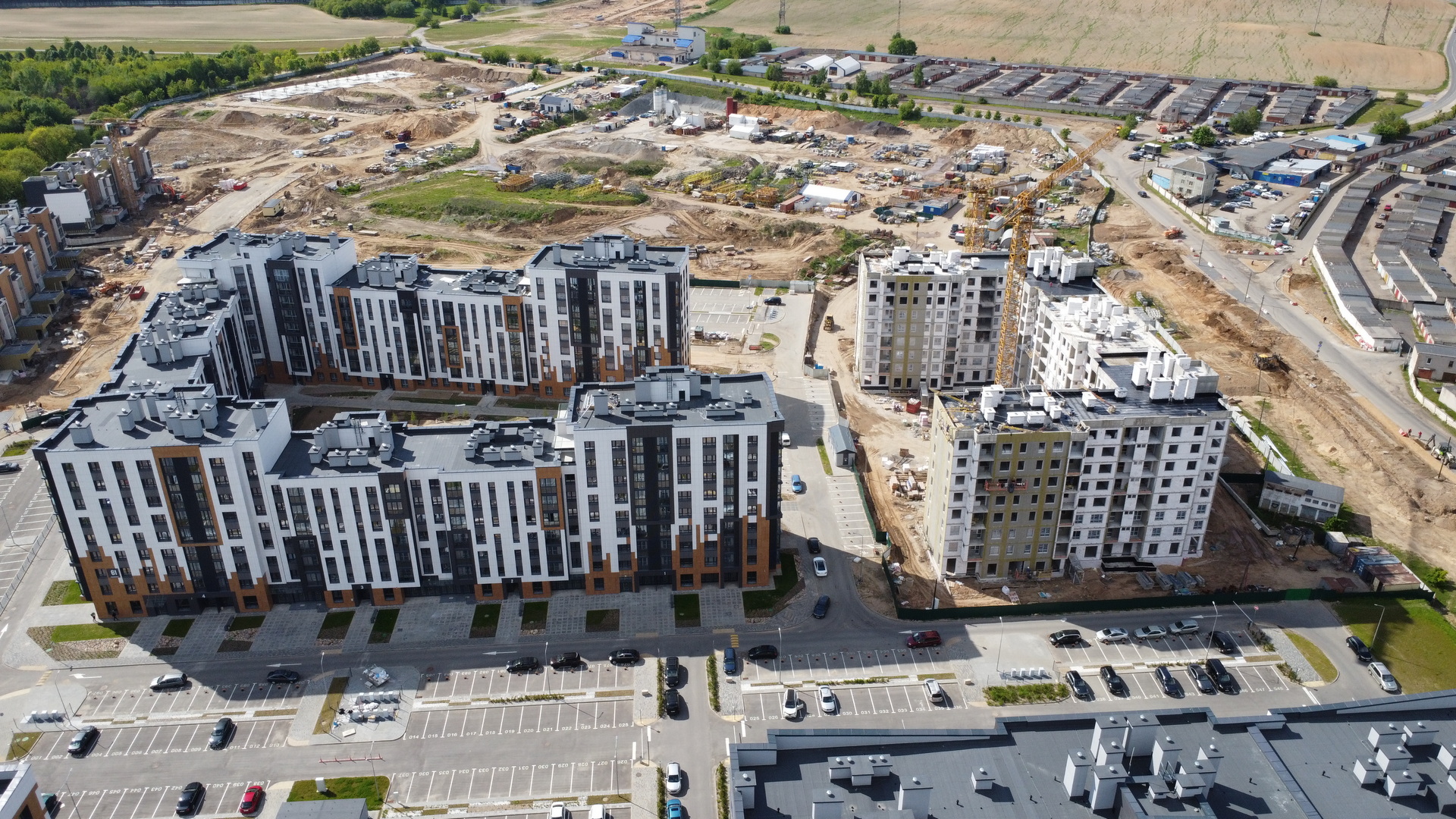 Ход строительства Нововиленская ул. д. 9.2 по ГП, ЖК "Левада" (ул. Нововиленская, д. 61)