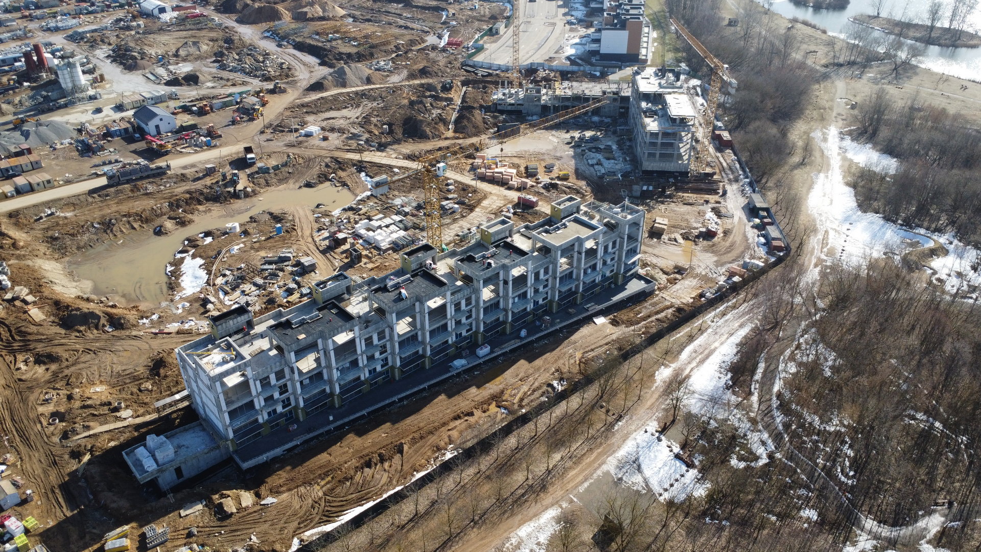 Ход строительства Нововиленская ул. д. 12.2 по ГП, ЖК "Левада"